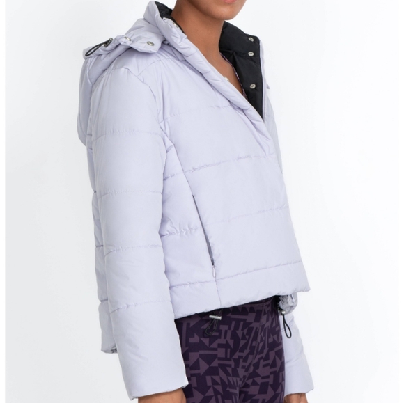 NWT CALME by Johnny Was Poly Puffer Jacket. Size L - Picture 3 of 14